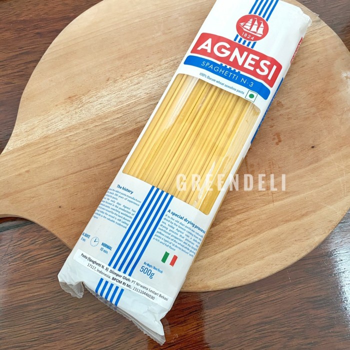 

Spaghetti Pasta Agnesi 500 Gram