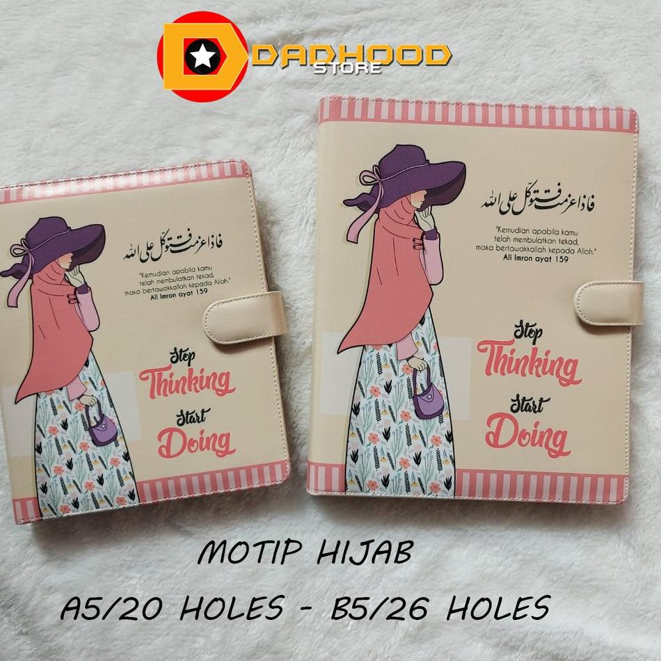 

Produk Termurah BINDER PRINTING MOTIP HIJAB START DOING A5 DAN B5
