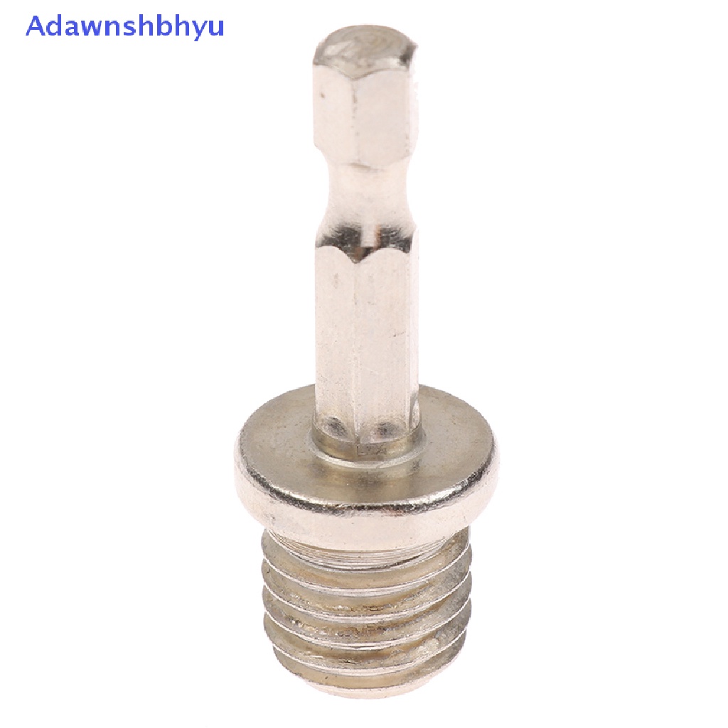 Adhyu 0.14mm 1per4 Hexagon Connecg Rod Adapter Bor Chuck M10 M14 Sambungan Batang ID
