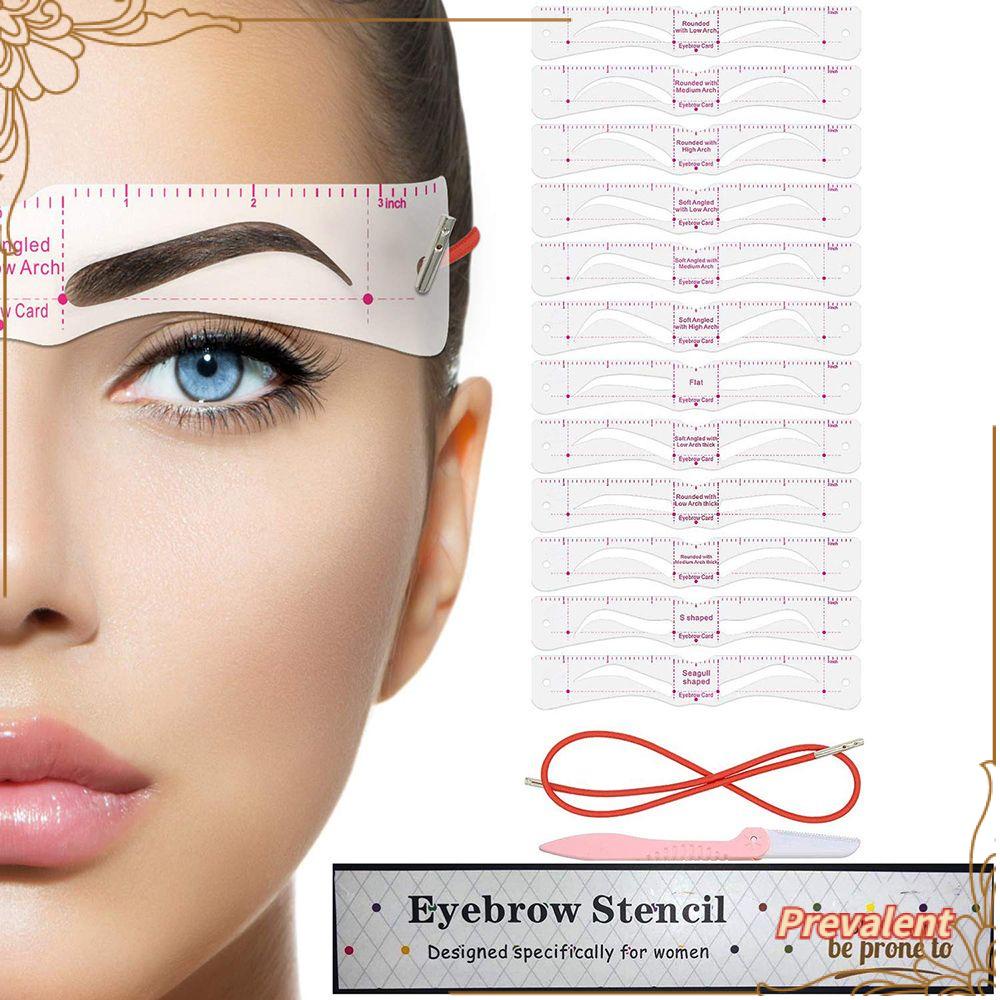 Preva Eyebrow Shaper Kit Kosmetik Fashion Dengan Tali Serut Alis