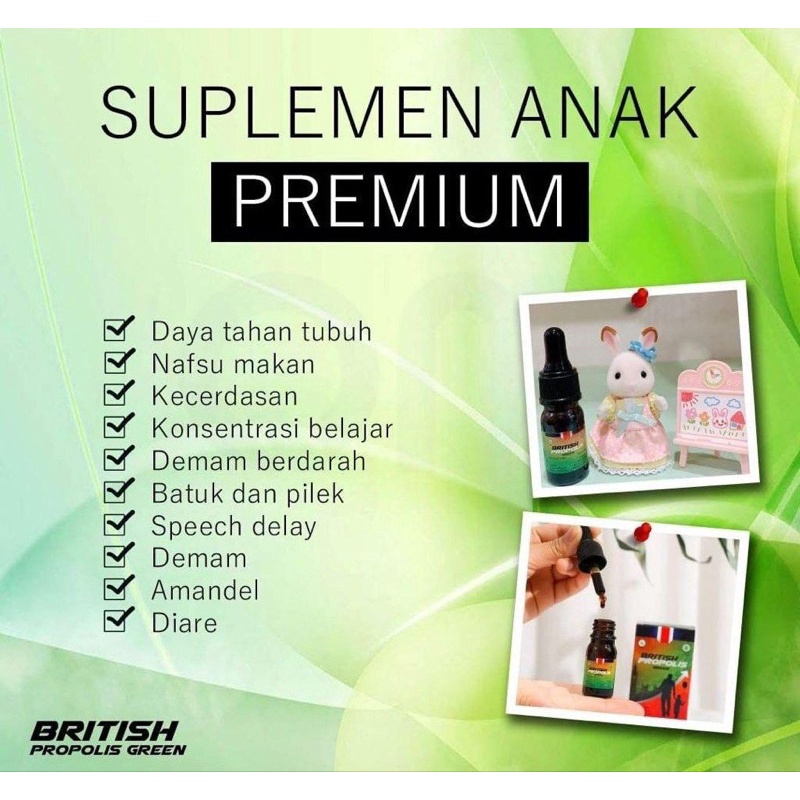 British Propolis (kids) DIJAMIN ORIGINAL 100%