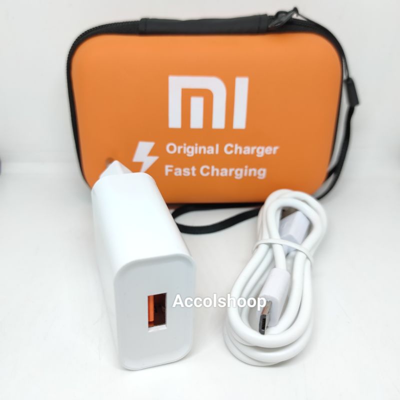 Charger Xiaomi / Original Charger Fast Charging USB Micro Plus Dompet