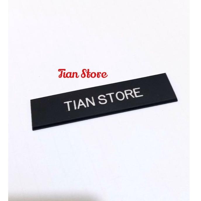 

(C-J4J)(❤) Name tag/Nama dada gravo doft bahan acrilik magnet,peniti,paku kekinian