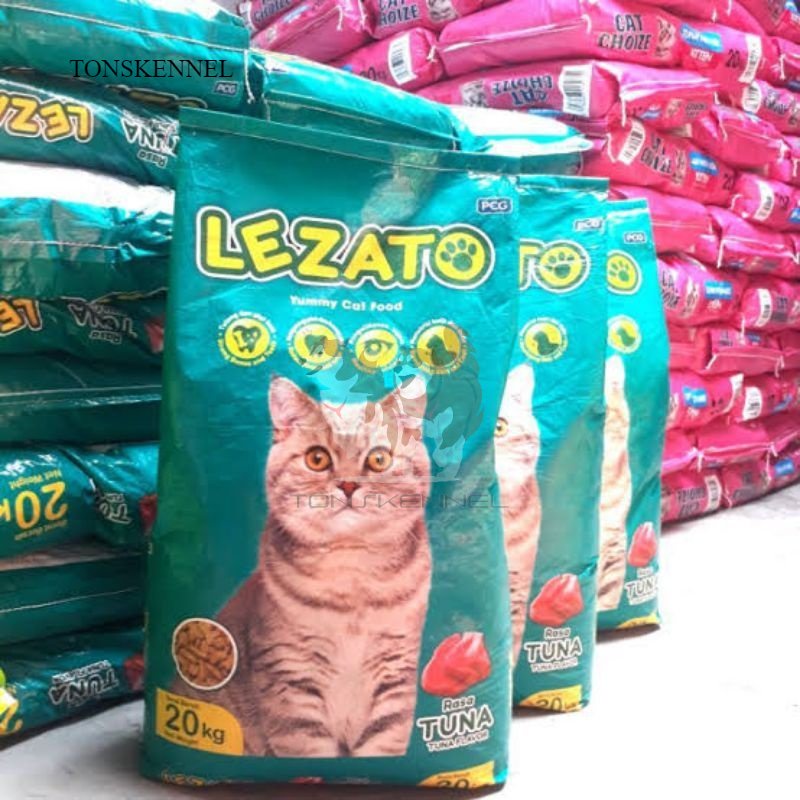 Makanan Kucing Lezato 20 Kg Makanan Anakan Anak Pakan Adult Cat food Catfood Dewasa 20kg