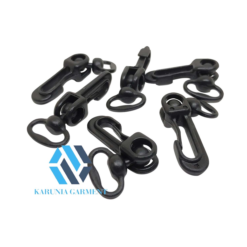 

KEW KEW KAIT CANTOLAN MINI 1.2 CM CANTELAN TALI LANYARD ID CARD BAHAN PLASTIK ASETAL SATUAN