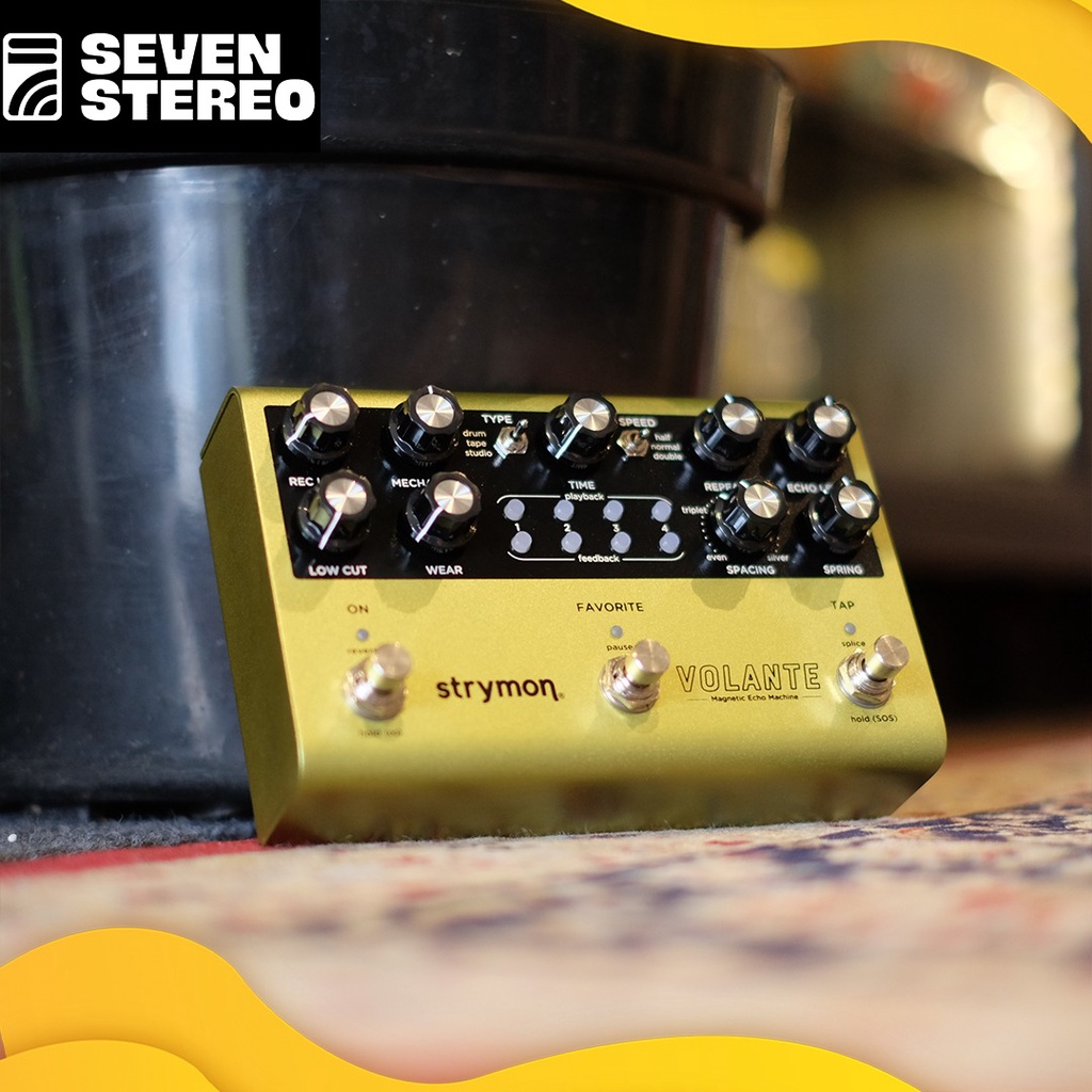 Strymon Volante Magnetic Echo Machine Guitar Effects Pedal