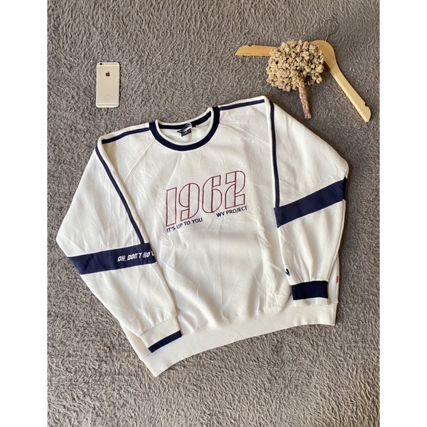 THRIFT CREWNECK WV PROJECT OVERSIZE TERBAIK