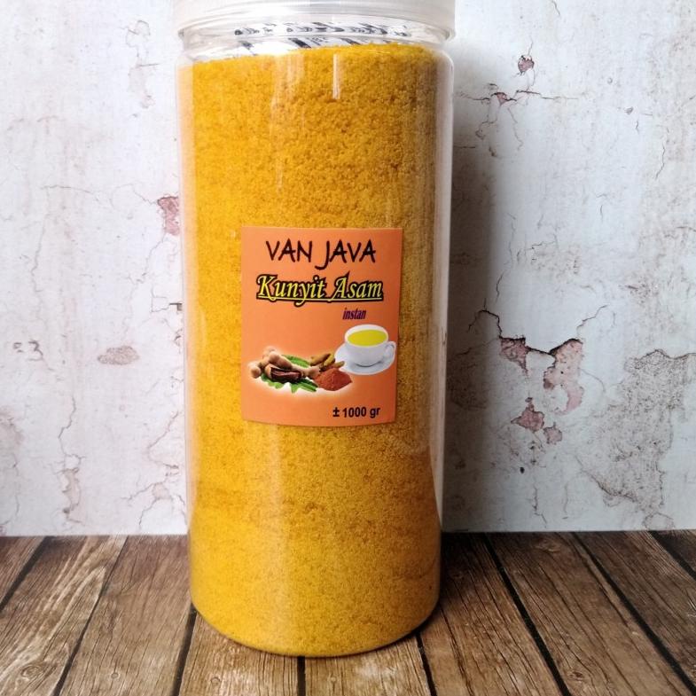 

BISA COD ✔️Kunyit Asam / Kunir Asem Bubuk Instan VAN JAVA 1 Kg|SQ9