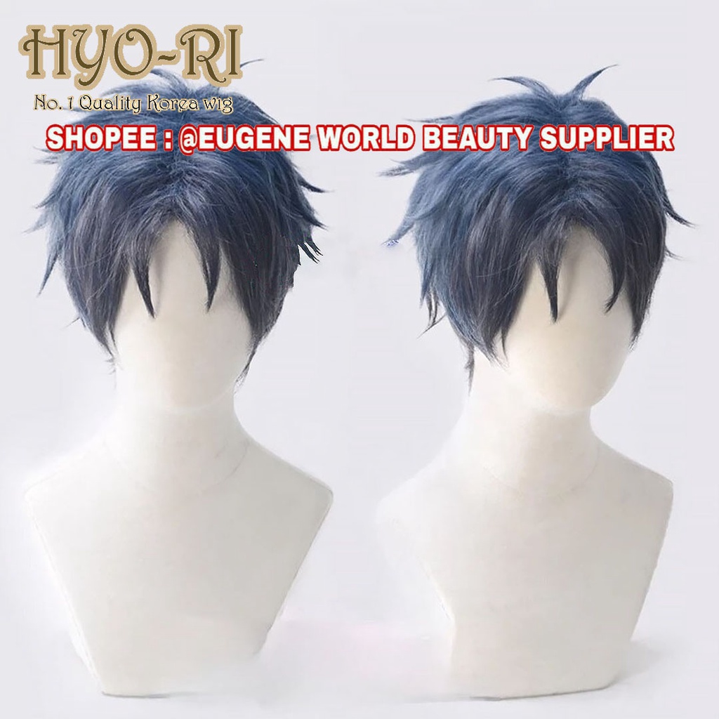 READY STOCK STYLED - RAMBUT PALSU FULL WIG NIFUJI HIROTAKA WIG HIROTAKA NIFUJI ANIME COSPLAY WOTAKU 