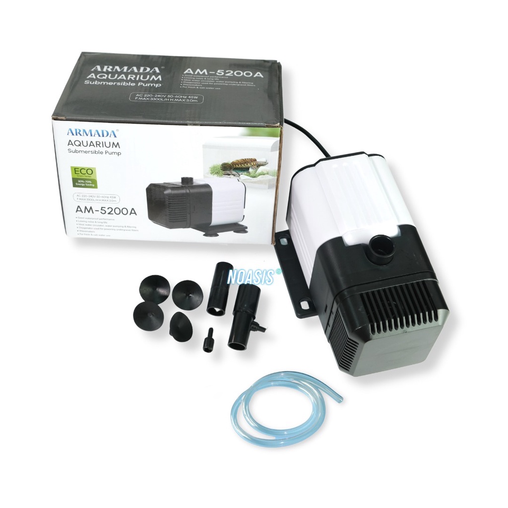 POMPA AQUARIUM CELUP WATER PUMP ARMADA AM 5200 A AM-5200A LOW WATT NOASIS