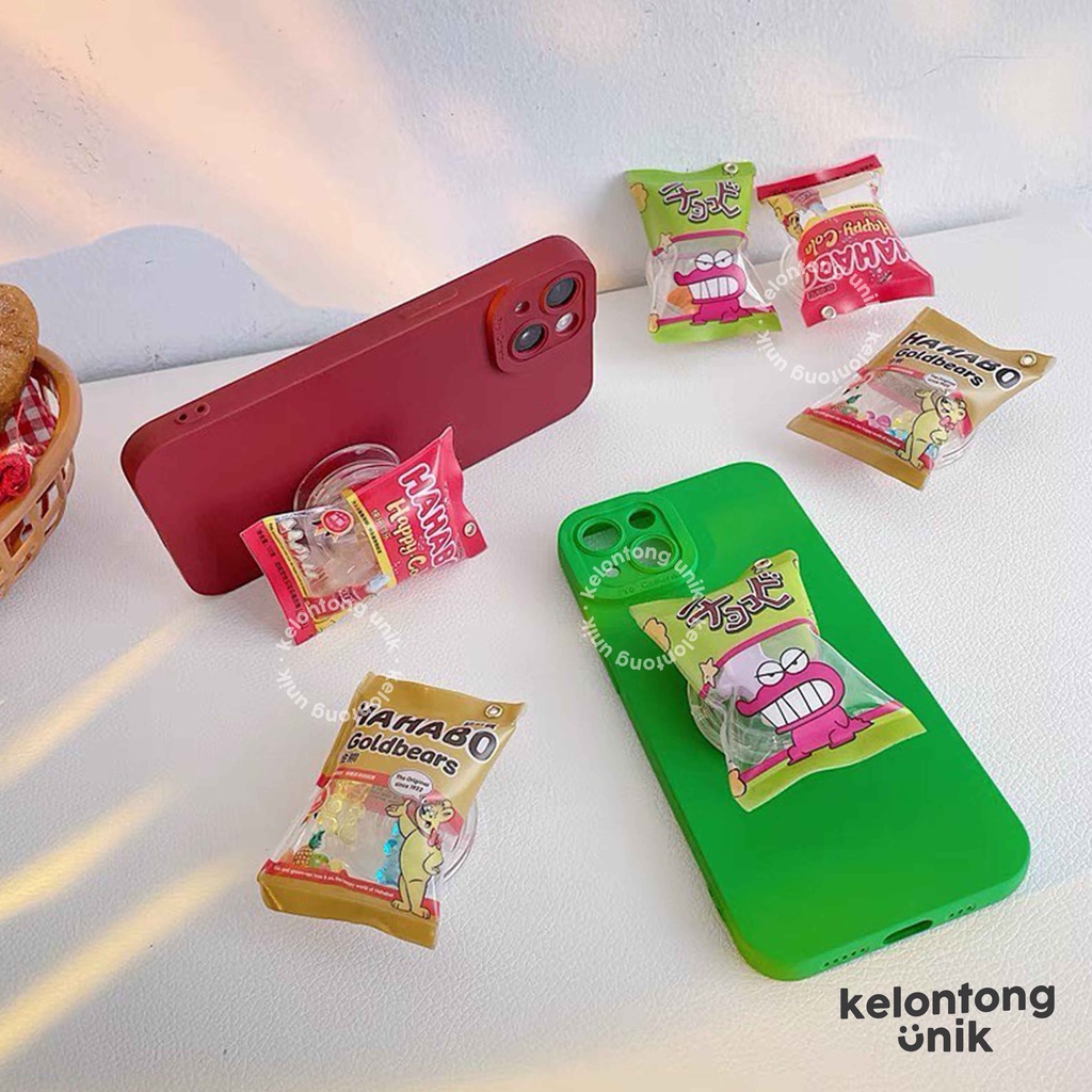 SNACKIE - Griptok Puffy Air/ Griptok Gembung/ Phone Holder/ Phone Grip