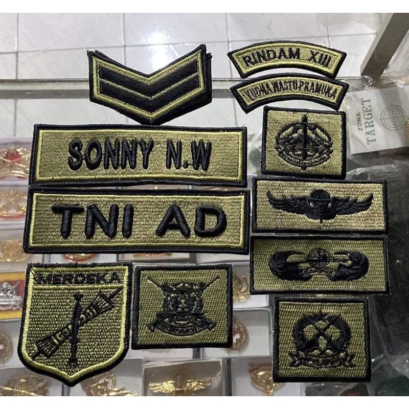 1 STEL SERAGAM LORENG PDL PANCA PRODUKSI WARNA JATAH PEMBAGIAN, PDL TNI PANCA PRODUKSI