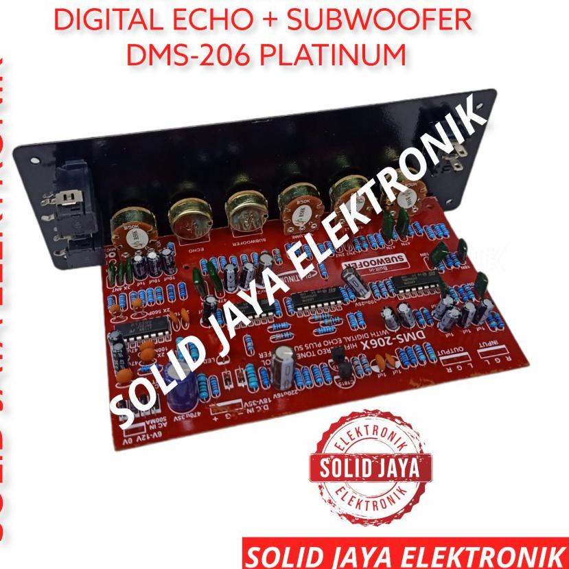 Hadir Terlaris TONE CONTROL AKTIF STEREO DMS206 DMS-206.X DMS 206 PLUS PANEL STEREO TONE KONTROL ACT