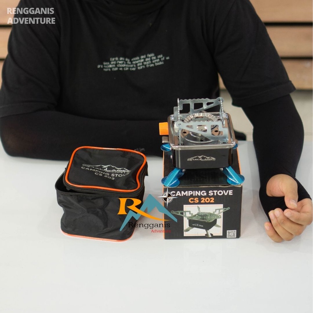 Kompor Camping Kotak DHAULAGIRI CS 202 Kompor Kemah Portable