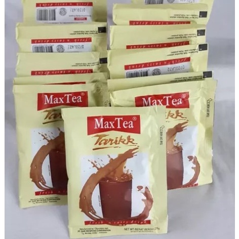 

Maxtea Tarik 1 Renceng 10 Sachet x 25 gr - Ecer