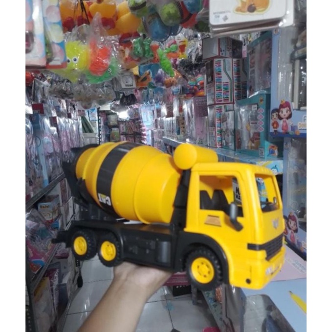 PAKAI CAS | Mainan Anak Laki Laki Mobil Molen RC R101 / Mainan Anak Mobil RC Konstruksi Molen Ukuran