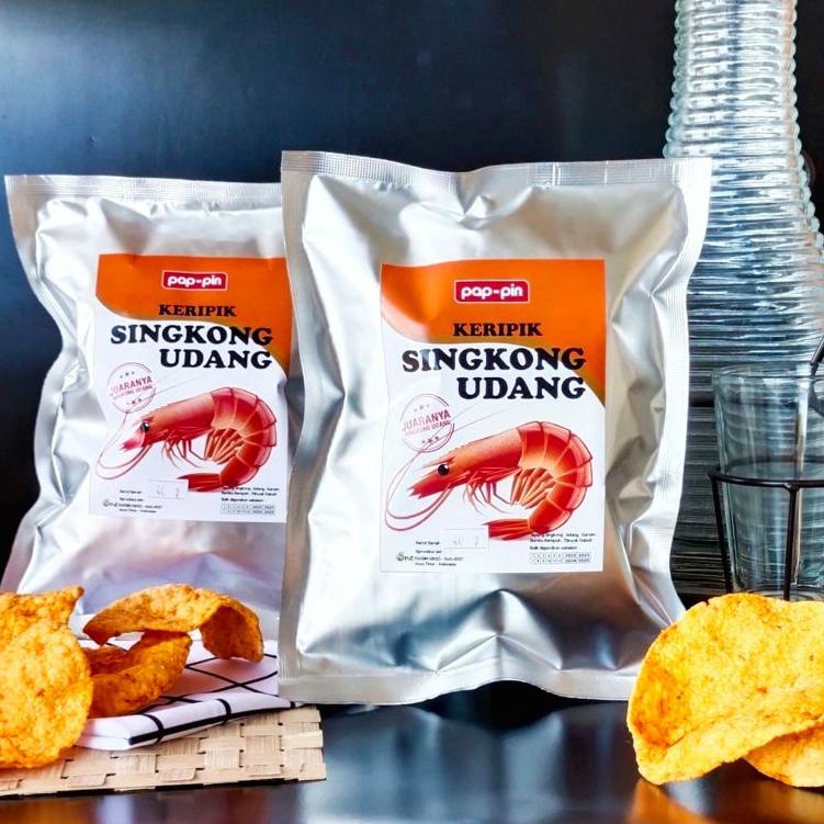 

テ KRUPUK SINGKONG UDANG ~ OLEH OLEH KHAS MALANG ~ FOIL 40 gr ~ SNACK ENAK PEDAS GURIH ❆