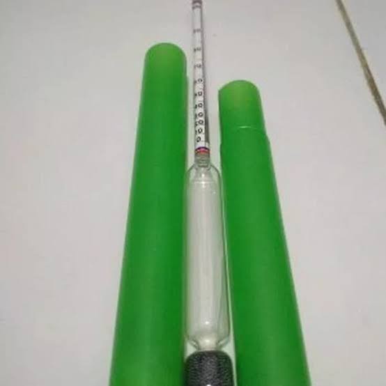 Hydrometer Alkohol Alat Ukur Kadar Alkohol/Alkoholmeter/Alcoholmeter