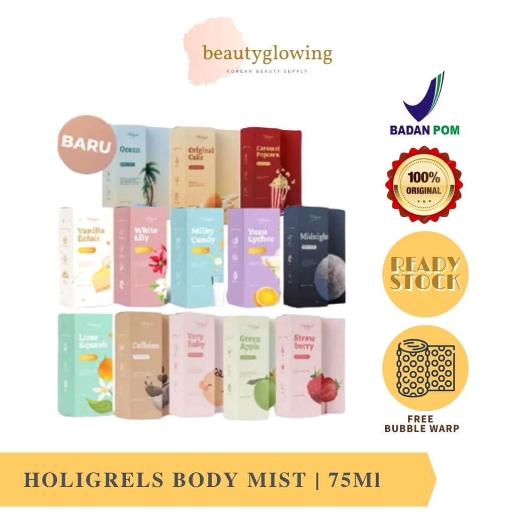 HOLIGRELS BODY MIST 75Ml