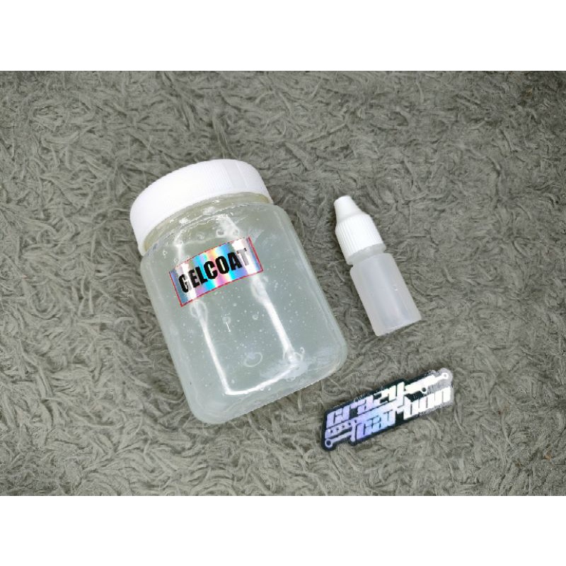 gelcoat super + katalis carbon