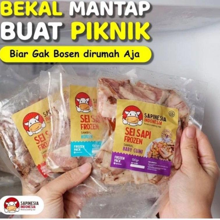 

[I-X2X[✓] ready stok sei sapinesia daging asap sei sapi murah