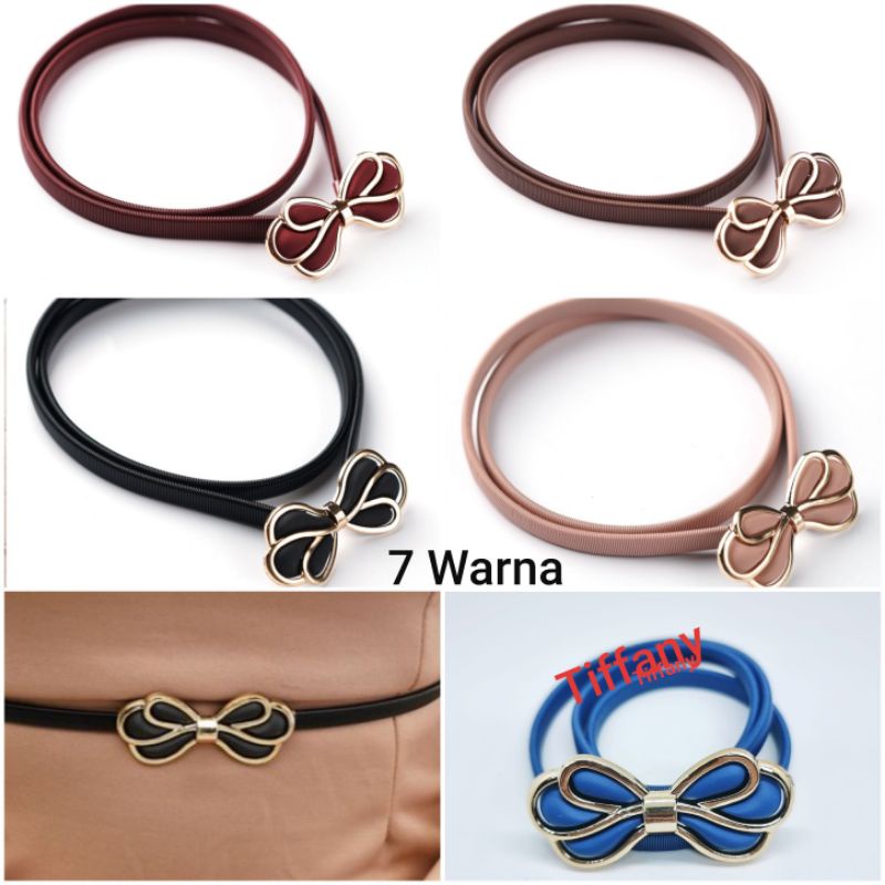 BELT IKAT PINGGANG WANITA IMPORT PITA 7 WARNA