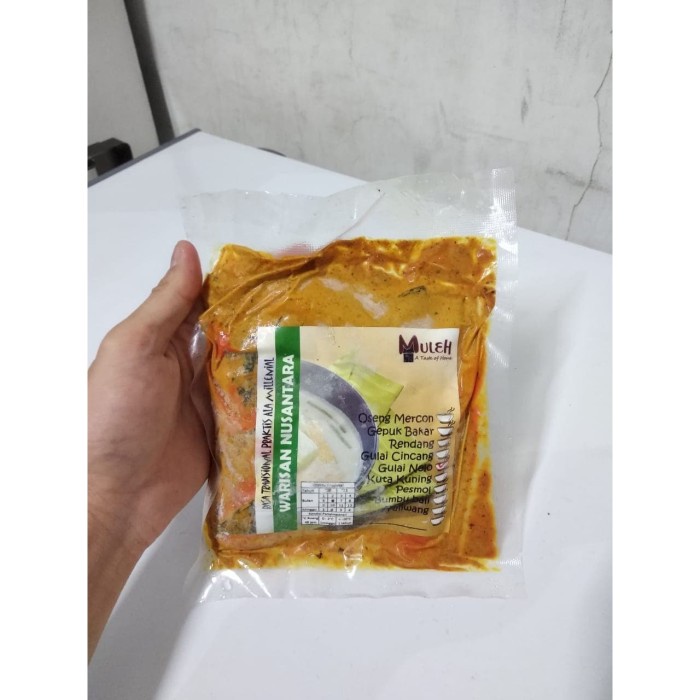 

⭐BISA COD⭐ Muleh Gulai nelo - Lauk pauk / makanan instant vegetarian