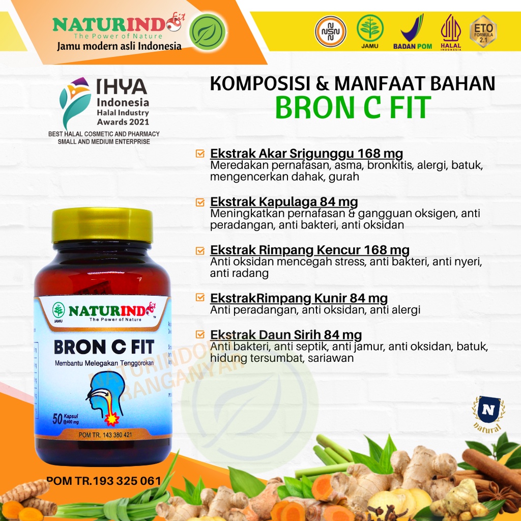 Obat Polip Hidung Sinusitis Sinus Retensi Mukokel Hidung Mampet Tersumbat Benjolan Bengkak Carcinofit Bron C Fit