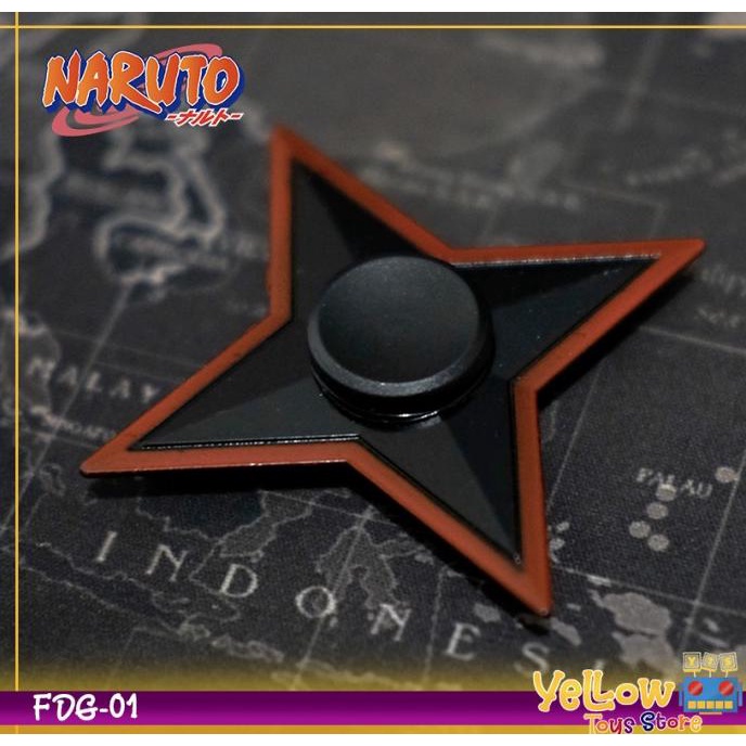 Fidget Spinner Shuriken Naruto Ninja-FDG01