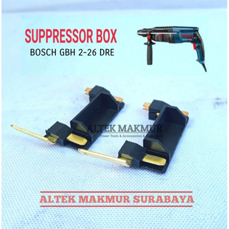 PART BOSCH SUPPRESSOR BOX SOCKET ADAPTOR BOR GBH 2-26 DRE / SOKET STATOR MESIN ROTARY HAMMER BOSCH G