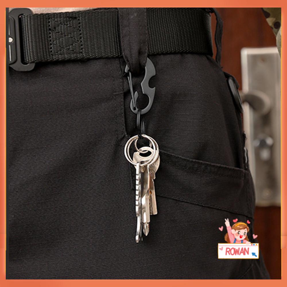 R-flower Keychain Multifungsi Outdoor Camping Pembuka Botol