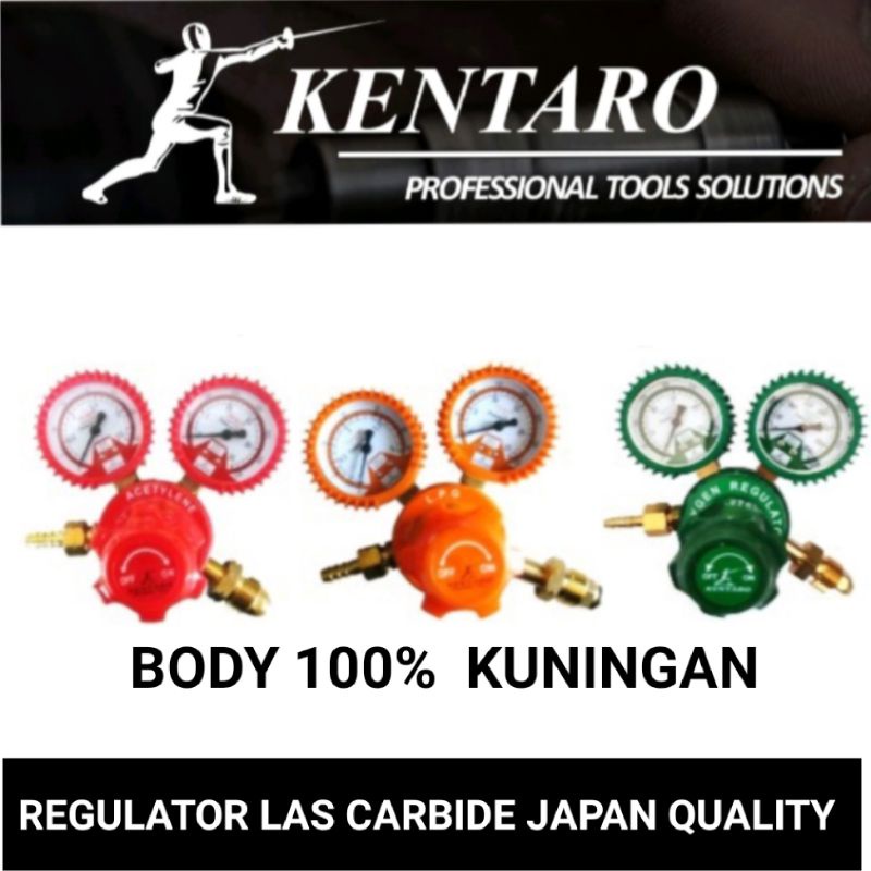 regulator las anti bocor heavy duty 100% body Kuningan kentaro japan quality