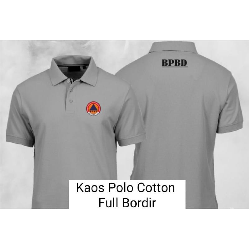 kaos bpbd seragam bpbd baju bpbd polo bpbs tshirt