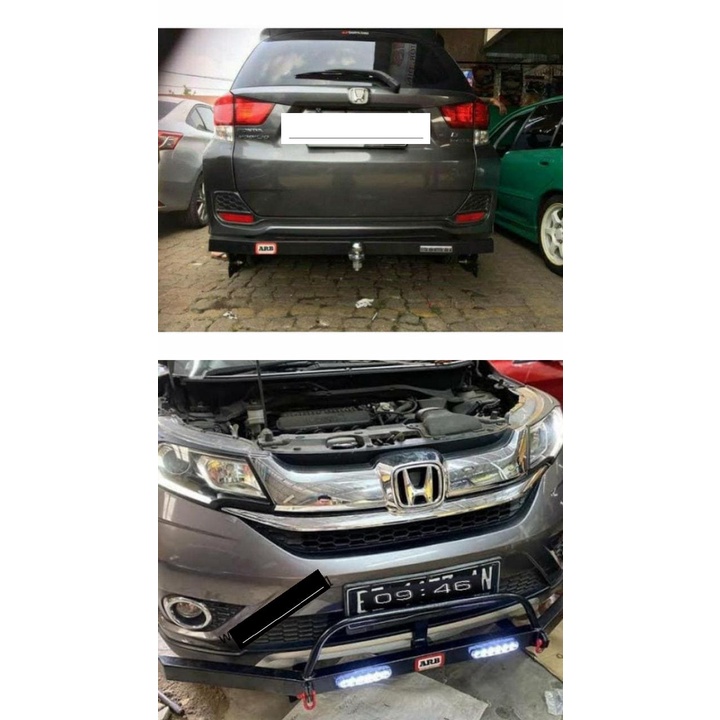 Paket Tanduk Depan + Towing ARB Belakang untuk Mobil MOBILIO