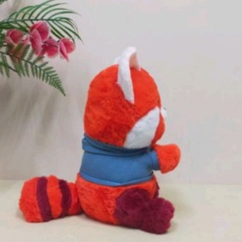 Boneka Turning Red Size 35cm/13"/boneka karakter/boneka musang lucu/kado boneka anak
