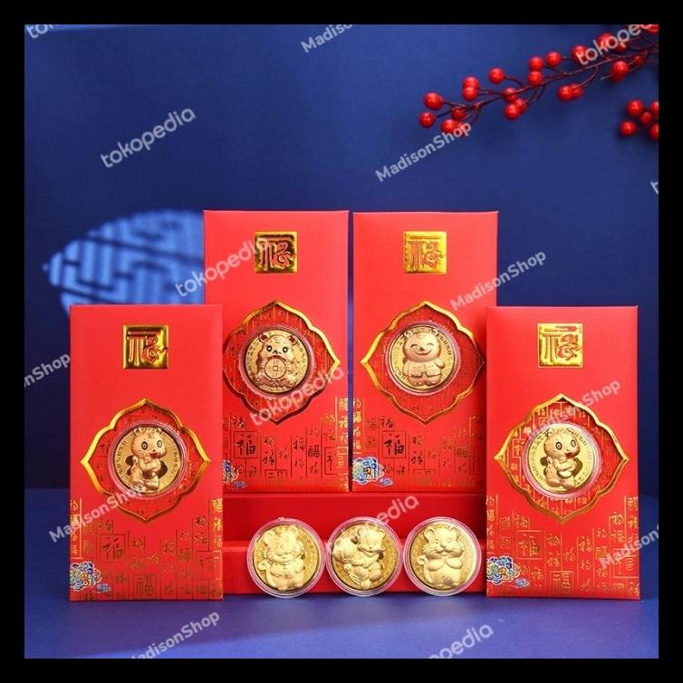 

2022 ANGPAO MACAN KOIN EMAS + SERTIFIKAT KADO IMLEK ANGPAU PREMIUM BARU