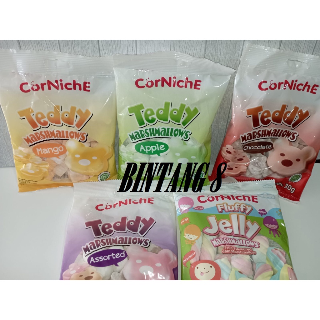 

CorNiche Marsmallow Teddy 70g