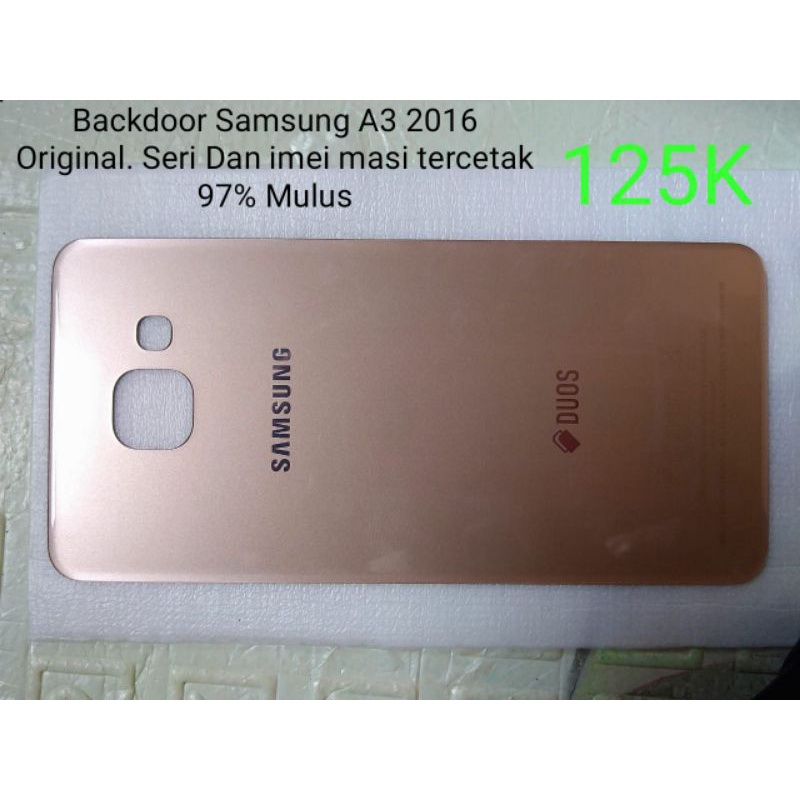 Backdoor Samsung galaxy A3 2016 original