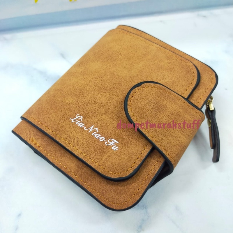 COD DOMPET WANITA KECIL/MINI KANCING RESLETING