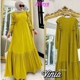 PGMT - VINIA ILMIRA MAXY DRESS CRINKLE AIRFLOW