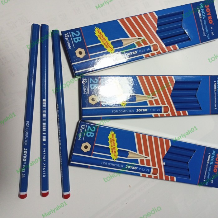 

Pensil 2B Joyko ISI 12 BIJI P-93 BIRU PENSIL SNI BISA COD - PENSIL JOYKO - PENSIL MENGGAMBAR BERKUALITS 2B - PENSIL TERBARU BERKUALITAS