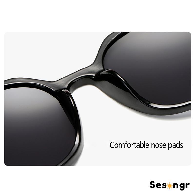 Korean Segiempat Kacamata Hitam Wanita/Pria Sunglasses - SG