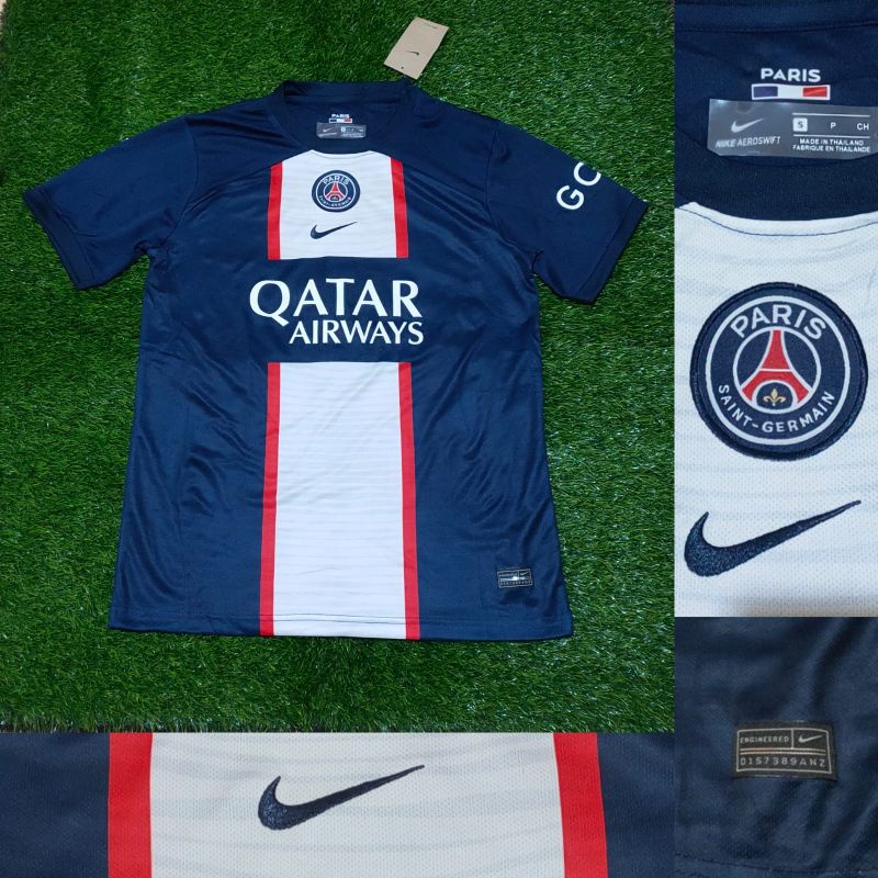 Setelan Jersey PSG Home Away 3RD 2022 2023 Grade Ori Import Baju Sepak Bola Psg