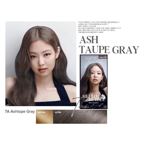 ALL NEW MISE EN SCENE HELLO BUBBLE ASH TAUPE NEW 2022