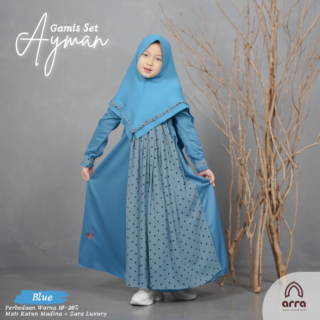 SARIMBIT AYMAN Gamis Anak Perempuan