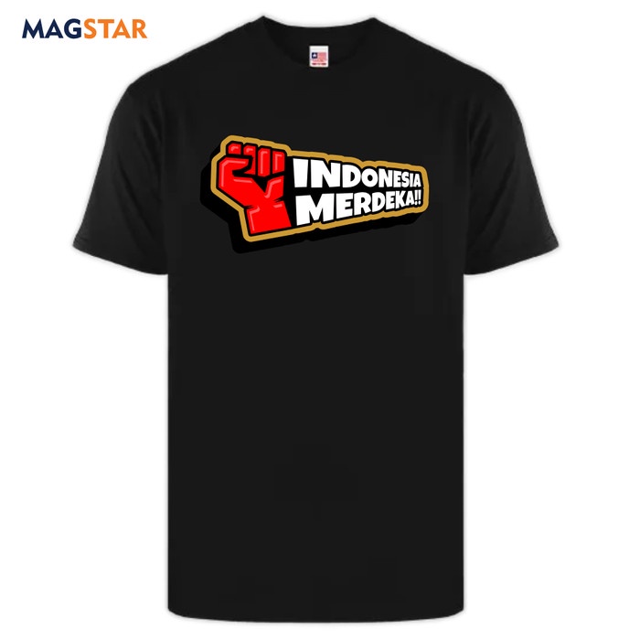 Kaos Indonesia Series - Indonesia Merdeka - Kaos Oleh Oleh Bandung Ghabistore