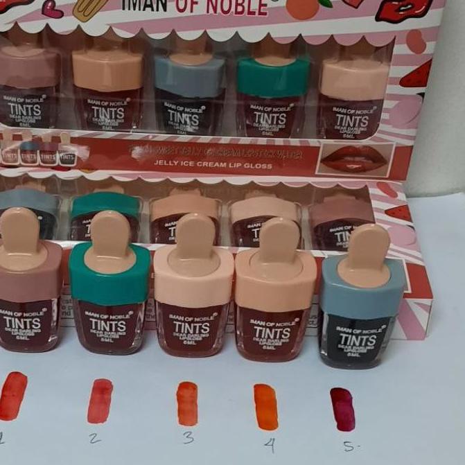[KODE BZDMJ] DEAR DARLING LIP TINT IMAN OF NOBLE BOX JELLY ICE CREAM