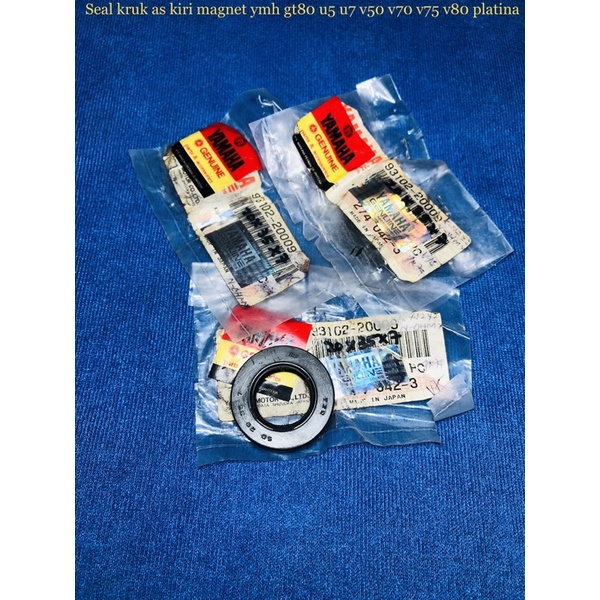 japan original nos seal sil kruk as kiri magnet yamaha gt80 u5 u7e v50 v70 v75 v80 platina 93102 200