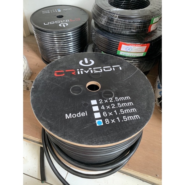 kabel speaker crimson 8x1,5/ 8*1,5 audio