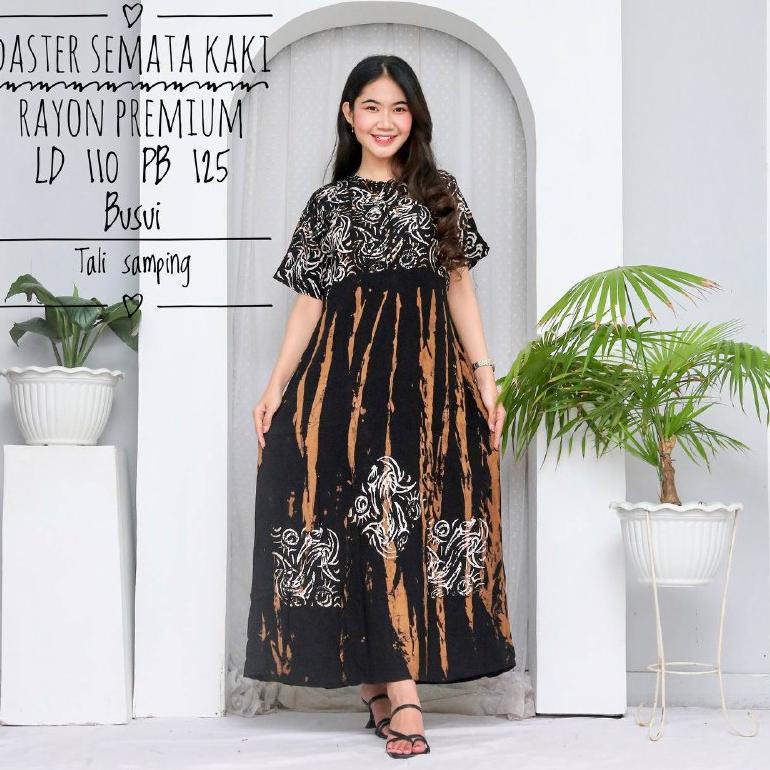 Batik Usman -Daster Semata Kaki - daster kekinian - daster busui - daster twill rayon - daster panja